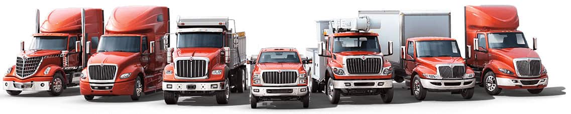 Full Line of Commercial international Trucks Full line of International Trucks